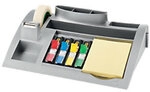 Post-it Schreibtisch Organizer C50 Kunststoff Silber 25,6 x 16,6 x 6,8 cm 3MC50