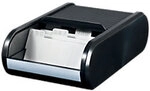 helit Visitenkartenbox H6218095 DIN A8 300 Karten Schwarz 13,6 x 24 x 6,7 cm