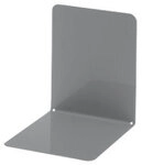 Maul Buchst&uuml;tzen Metall Grau 12 x 14 x 14 cm 2 St&uuml;ck 35063-GU