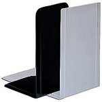 Maul Buchst&uuml;tze Metall Grau 16,8 x 24 x 24 cm 2 St&uuml;ck 4775499