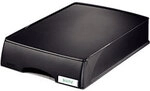 Leitz Plus Briefablage-Schublade 5210 DIN A4 Schwarz 25,5 x 37,6 x 7 cm 5162418