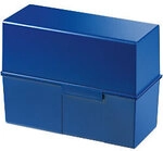 HAN Karteikartenbox DIN A5 Kunststoff 300 Karten Blau H975-BU