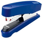 Novus Flachheftger&auml;t B 10FC Professional Halbstreifen 20 Blatt Blau Nr. 10