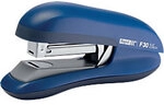Rapid Fashion Flachheftger&auml;t F30 Halbstreifen 30 Blatt Blau 24/6, 26/6 Stahl F30-BU
