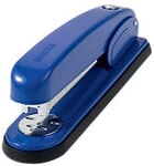 Novus NOVUS OFFICE Heftger&auml;t B 6 Halbstreifen 30 Blatt Blau 24/6, 26/6 Kunststoff,