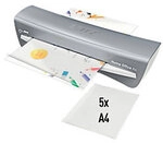 Leitz iLAM Home Office DIN A4 Laminierger&auml;t 400 mm/min. 3 Min. Aufw&auml;rmzeit 125 (2 x