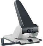 Leitz 2 L&ouml;cher Extrastarker Registraturlocher 5180 Metall Powersave 65 Blatt Schwarz