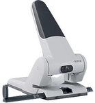 Leitz 2 L&ouml;cher Extrastarker Registraturlocher 5180 Metall Powersave 65 Blatt Wei&szlig;