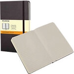 Moleskine Notizbuch DIN A5 Liniert Gebunden Karton Hardback Schwarz Nicht perforiert