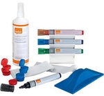 Nobo Whiteboard Starter-Kit Zubeh&ouml;r- und Reinigungsset 32-teilig 1901430 1265471