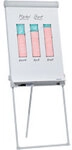 FRANKEN PRO Magnetisches Flipchart FC43 H&ouml;henverstellbar 67 x 95 cm Mit