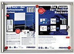 FRANKEN Wandmontierbar Magnetische Abschlie&szlig;barer Schaukasten f&uuml;r den Innenbereich
