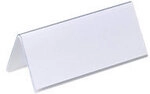 DURABLE Tischnamensschild 6,1 x 15 x 12,2 cm PVC (Polyvinylchlorid) Transparent 25