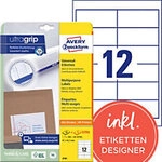 AVERY Zweckform Abziehhilfe QuickPEEL,ultragrip Universaletiketten 4781 Selbstklebend