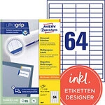 AVERY Zweckform Abziehhilfe QuickPEEL,ultragrip Universaletiketten 3667 Selbstklebend