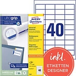 AVERY Zweckform Abziehhilfe QuickPEEL,ultragrip Universaletiketten 3657 Selbstklebend