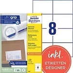 AVERY Zweckform ultragrip Universaletiketten 3427 Selbstklebend DIN A4 Wei&szlig; 105 x 74