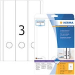 HERMA SPECIAL A4 Ordneretiketten Haftend Breit 5135 DIN A4 6,1 x 29,7 cm Wei&szlig; 25