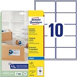 AVERY Zweckform Versandetiketten J8173-25 Selbstklebend DIN A4 Wei&szlig; 99,1 x 57 mm 25