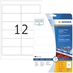 HERMA Wetterfeste Etiketten 4692 Rechteckig DIN A4 97 x 42,3 mm 25 Blatt &agrave; 12