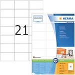 HERMA Premium Universaletiketten 4616 Selbstklebend DIN A4 Wei&szlig; 7 x 4,23 cm 200