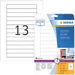 HERMA SPECIAL A4 CD/DVD Etiketten 5069 haftend DIN A4 Wei&szlig; 147,3 x 20 mm 25 Blatt &agrave;