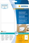 HERMA Etiketten 10019 Selbstklebend Wei&szlig; 9,91 x 13,9 cm 25 Blatt &agrave; 4 Etiketten
