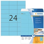 HERMA Special Multifunktionsetiketten 4468 Selbstklebend DIN A4 Blau 7 x 3,7 cm 20