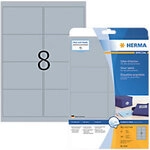 HERMA Special Universaletiketten 4114 Selbstklebend DIN A4 Silber 9,91 x 6,77 cm 25