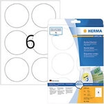 HERMA Wiederabl&ouml;sbare Etiketten 5068 Selbstklebend DIN A4 Wei&szlig; 8,5 x 8,5 cm 25