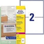 AVERY Zweckform L7996-25 Adressetiketten DIN A4 Wei&szlig; 199,6 x 143,5 mm 25 Blatt &agrave; 2