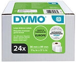 Dymo LW S0722390 / 99012 Authentic Large Address Labels Selbstklebend Wei&szlig; 36 x 89