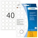 HERMA Bildpunkte 2250 Wei&szlig; 1280 St&uuml;ck 4593384