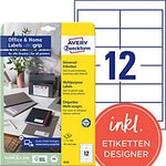 AVERY Zweckform Abziehhilfe QuickPEEL,ultragrip Universaletiketten 6123 Selbstklebend