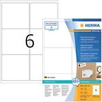 HERMA Wiederabl&ouml;sbare Etiketten 10317 Selbstklebend DIN A4 Wei&szlig; 9,91 x 9,31 cm 100