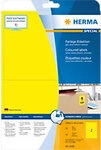 HERMA Universaletiketten 4496 Selbstklebend Gelb 20 x 14,4 cm 20 Blatt &agrave; 2 Etiketten