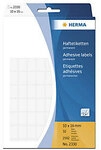 HERMA Multifunktionsetiketten 2330 Selbstklebend Wei&szlig; 10 x 16 mm 32 Blatt &agrave; 81