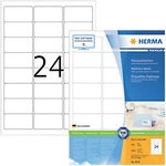 HERMA Premium Universaletiketten 4645 Selbstklebend DIN A4 Wei&szlig; 6,35 x 3,39 cm 100