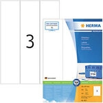 HERMA Premium Universaletiketten 4657 Selbstklebend DIN A4 Wei&szlig; 7 x 29,7 cm 100