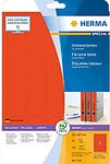 HERMA Ordneretiketten Selbstklebend Schmal 5132 38 x 297 mm Rot 20 Blatt &agrave; 5