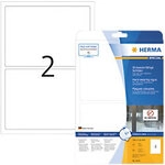 HERMA Robuste Filmetiketten 8333 Wei&szlig; Rechteckig 50 Etiketten pro Packung 5433021