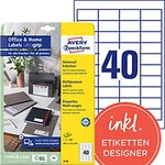 AVERY Zweckform Abziehhilfe QuickPEEL,ultragrip Universaletiketten 6126 Selbstklebend