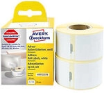 AVERY Zweckform Adressetiketten AS0722370 Selbsthaftend Wei&szlig; 28 x 89 mm al 2 Rolle