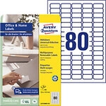 AVERY Zweckform Abl&ouml;sbar Universaletiketten L4732REV-10 Selbstklebend DIN A4 Wei&szlig;