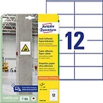 AVERY Zweckform Stark Selbstklebend Etiketten L7875-20 Selbstklebend DIN A4 Wei&szlig; 105