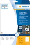 HERMA Wetterfeste Etiketten 4577 DIN A4 Wei&szlig; Rechteckig 210 x 297 mm 20 Blatt &agrave; 1