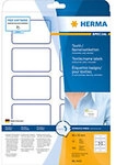 HERMA Namensschilder 4410 Wei&szlig; Rechteckig 80 x 50 mm 20 Blatt &agrave; 10 Etiketten
