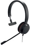 Jabra Evolve 20 MS Mono Verkabelt Headset Kopfb&uuml;gel USB Noise Cancelling Microphone