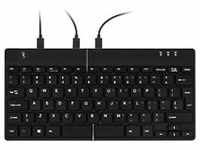 R-Go Tools Verkabelte Ergonomische Split-Tastatur QWERTY US