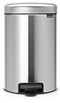 BRABANTIA Treteimer NewIcon BRA113604 Grau Stahl 12 L 1219979